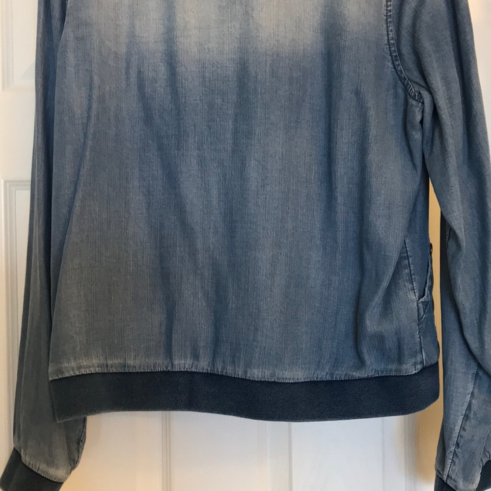 Jean Bomber Jacket - image 5